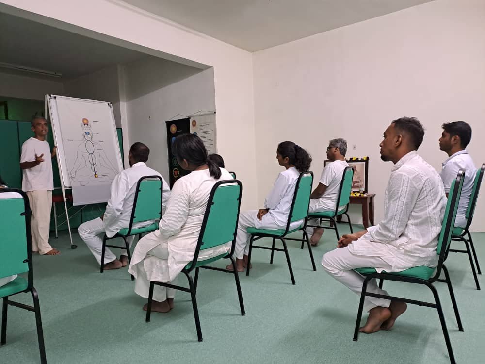 Group workshop session in classroom setting